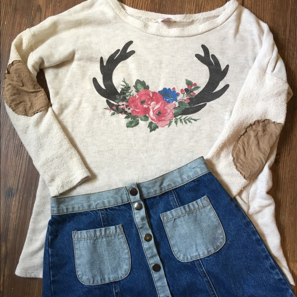 Antler Sweater 🌸💕